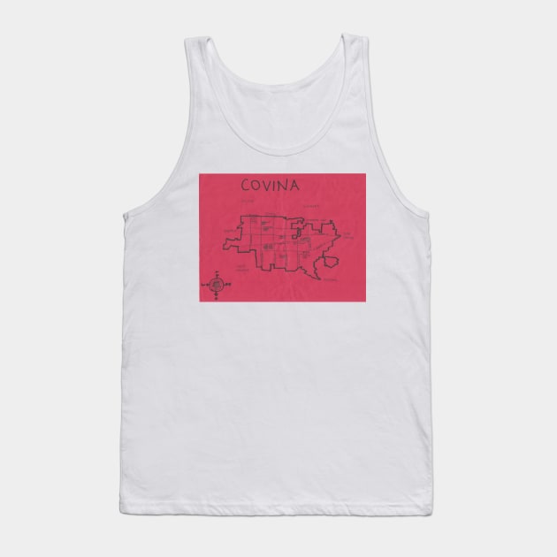 Covina Tank Top by PendersleighAndSonsCartography